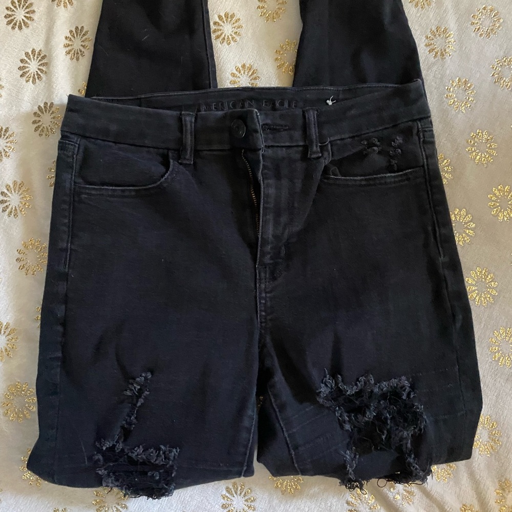 AE High waisted skinny jeans size 8